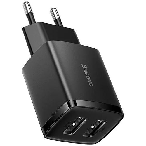 Carregador USB Baseus Compact Quick Charger - 10.5W - Preto Online