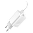 Carregador Baseus Charging Quick USB 24W - Branco Online Sale