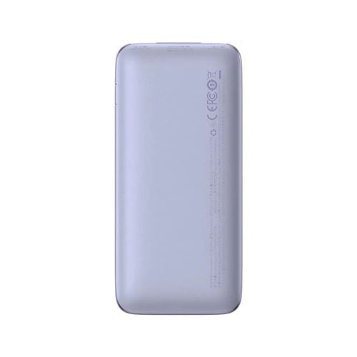 PowerBank com Fast Charging Baseus Bipow Pro Display 10000mAh - Roxo Online