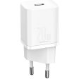 Carregador Rápido USB-C Baseus Super SI 20W - Branco on Sale