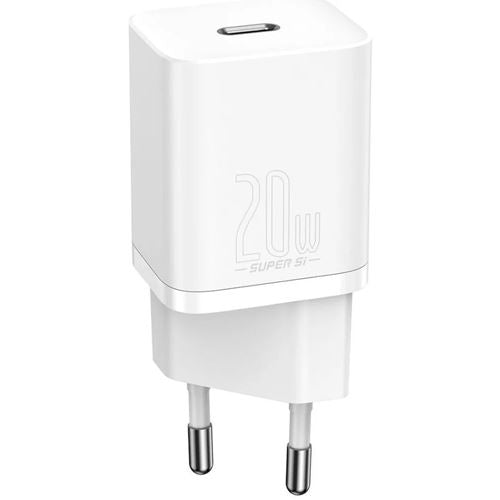 Carregador Rápido USB-C Baseus Super SI 20W - Branco on Sale