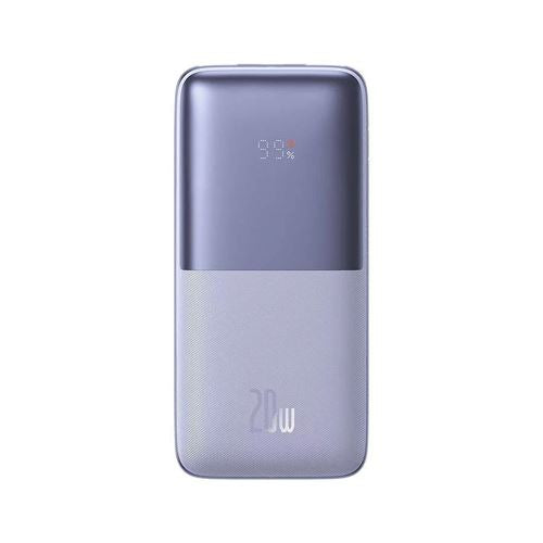 PowerBank com Fast Charging Baseus Bipow Pro Display 10000mAh - Roxo Online