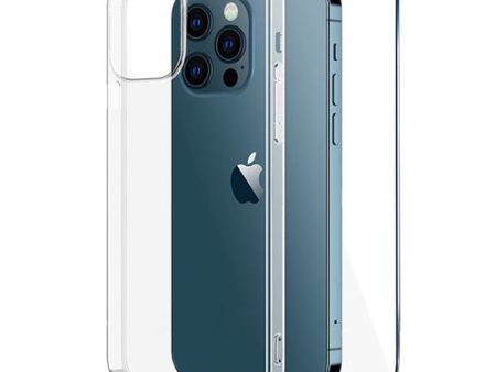 Capa 4-OK Ultra Slim 0.2 + Película Protetora de Ecrã Vidro Temperado Glass Dúo para iPhone 15 Pro - Transparente Fashion