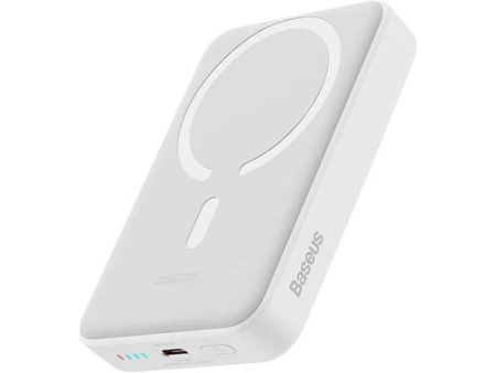 Powerbank Magnético Baseus Magnetic Mini Wireless 10000mAh - Branco Discount