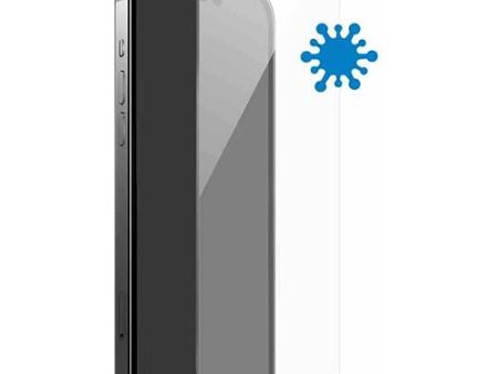 Película de Ecrã Vidro Temperado Puro Antibacteriana para Apple iPhone 15 Pro Max - Transparente Sale