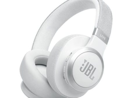 Auscultadores Noise Cancelling Bluetooth JBL Live 770NC - Branco For Cheap