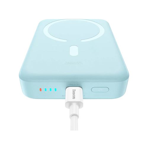 Powerbank Magnético Baseus Magnetic Mini Wireless 10000mAh  - Azul Online