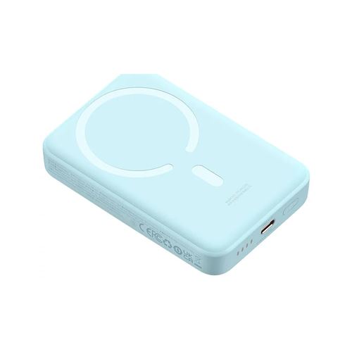 Powerbank Magnético Baseus Magnetic Mini Wireless 10000mAh  - Azul Online