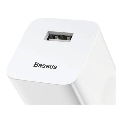 Carregador Baseus Charging Quick USB 24W - Branco Online Sale