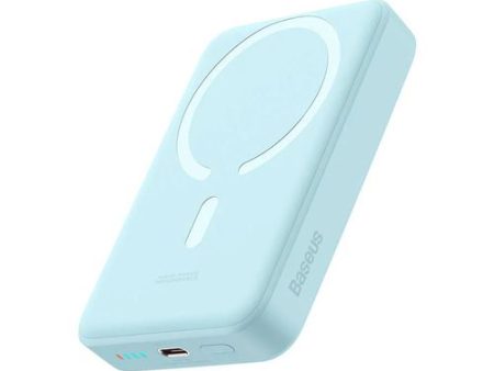 Powerbank Magnético Baseus Magnetic Mini Wireless 10000mAh  - Azul Online