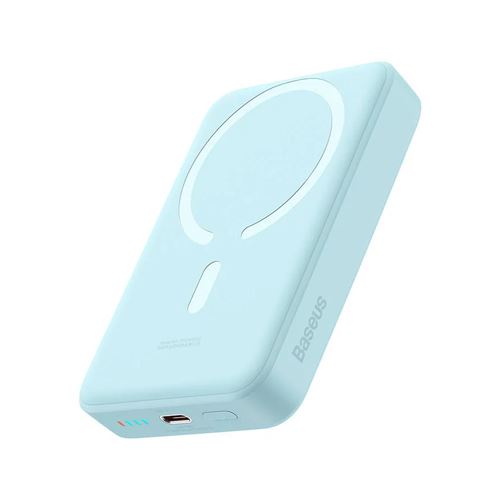 Powerbank Magnético Baseus Magnetic Mini Wireless 10000mAh  - Azul Online