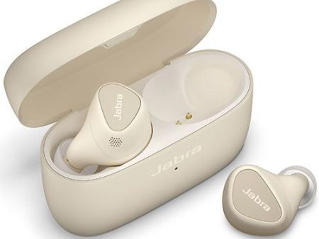 Auriculares True Wireless Bluetooth Jabra Elite 5 - Gold Beige on Sale