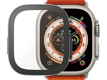 Capa Protetor de Ecrã PanzerGlass para Apple Watch Ultra - 49mm - Preto For Discount