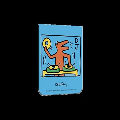 Flipsuit Card Keith Harring para Samsung Galaxy Z Flip5 - Azul Fashion