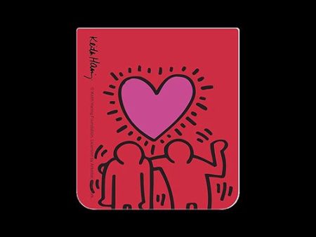 Flipsuit Card Keith Harring para Samsung Galaxy Z Flip5 - Vermelho Online now