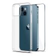 Capa 4-OK Ultra Slim 0.2 + Película Protetora de Ecrã Vidro Temperado Glass Dúo para iPhone 15 Plus - Transparente For Discount