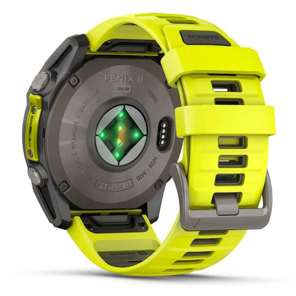 Garmin Fenix 8 Solar Sapphire 51 mm - Giallo For Cheap