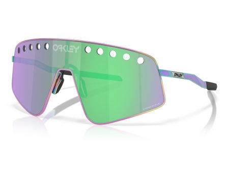 Occhiali Oakley Sutro TI Sweep - Polished Oil Slick Prizm Road Jade Fashion