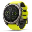 Garmin Fenix 8 Solar Sapphire 51 mm - Giallo For Cheap