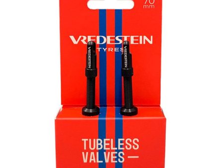 Valvola Tubeless Vredestein 70Mm Nero Sale