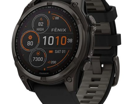 Garmin Fenix 8 Solar Sapphire 47 mm - Nero Online Sale