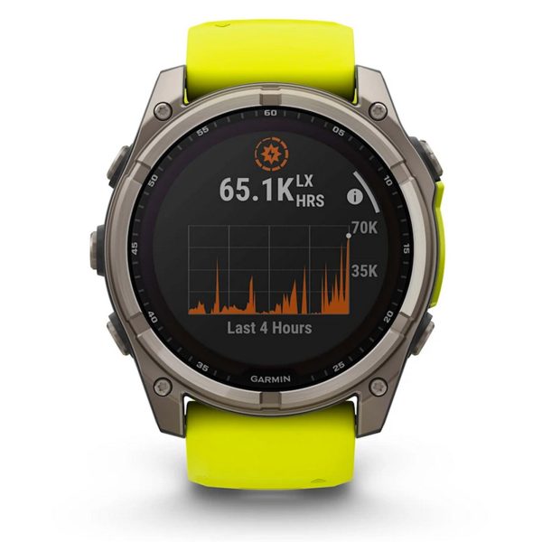 Garmin Fenix 8 Solar Sapphire 51 mm - Giallo For Cheap