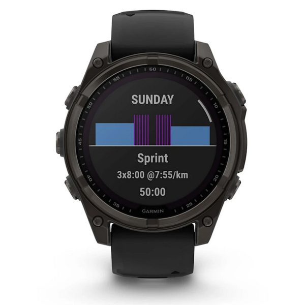 Garmin Fenix 8 Solar Sapphire 47 mm - Nero Online Sale