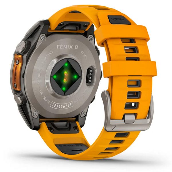 Garmin Fenix 8 47 mm AMOLED - Arancio Sale