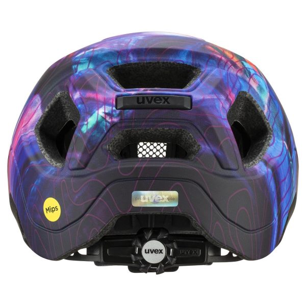 Casco Uvex React Junior Mips - Nero galaxy Online now