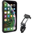 Custodia Topeak RideCase per iPhone XS Max nera grigia con supporto For Sale