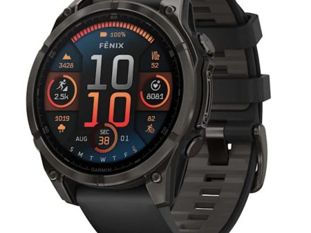 Garmin Fenix 8 51 mm AMOLED Sapphire - Nero Online Hot Sale