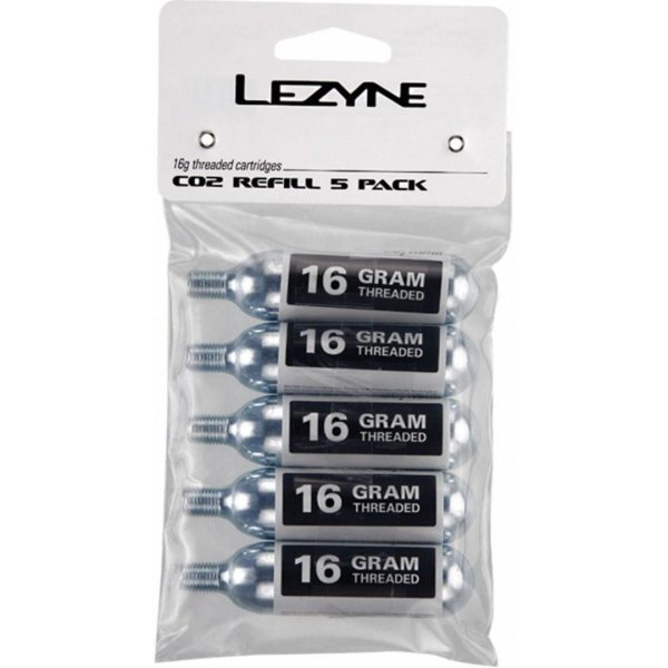 Bombolette CO2 16g Lezyne Refill - 5 pezzi Discount