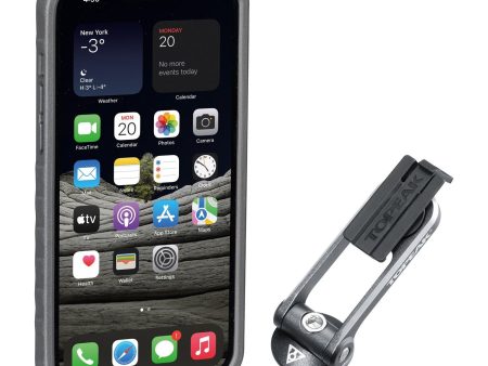 Custodia Topeak RideCase per iPhone 11 Pro Max nera grigia con supporto For Discount