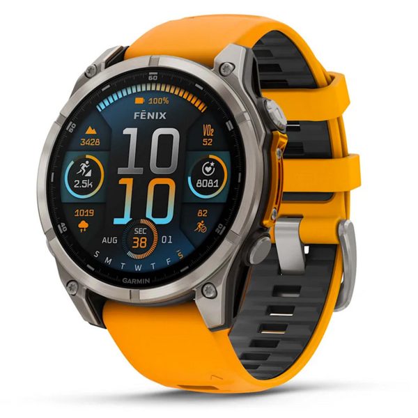 Garmin Fenix 8 47 mm AMOLED - Arancio Sale