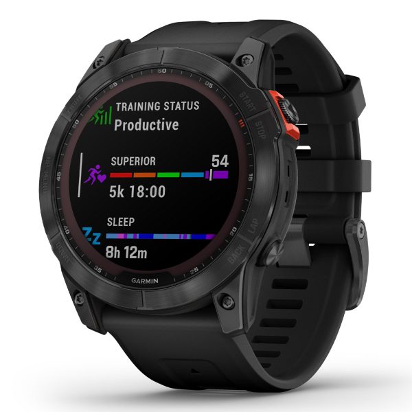 Garmin Fenix 7X Solar Edition - Nero on Sale