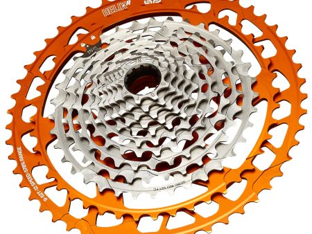 Cassetta ethirteen Helix R 9-52T 12v - Arancio Hot on Sale