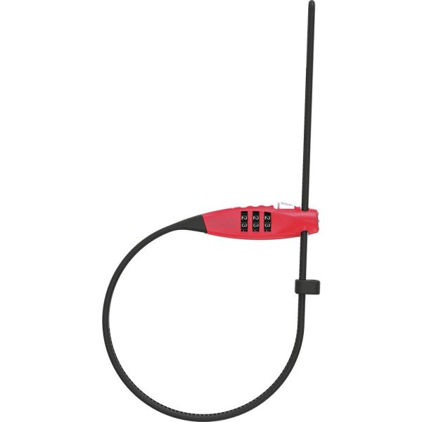 Lucchetto Abus Combiflex Travelguard - Rosso Hot on Sale