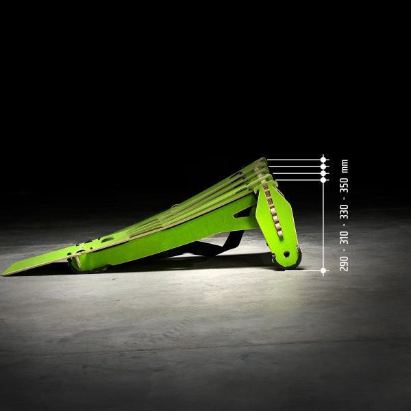 Rampa portatile Mtb Hopper Intro - Verde Cheap