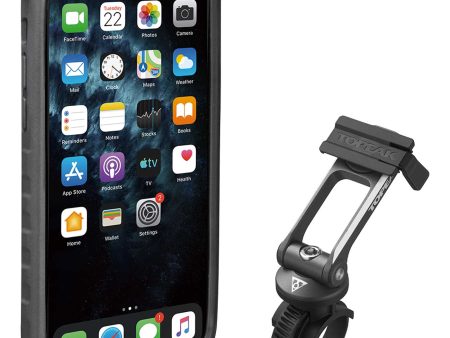 Custodia Topeak RideCase per iPhone 11 nera grigia con supporto Online Sale