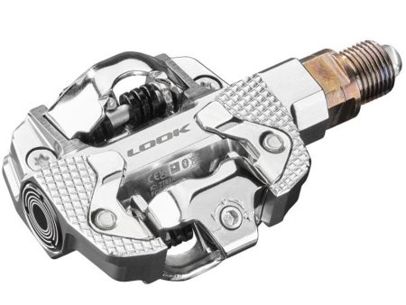 Pedali Look X-Track Power Dual - Argento Online Sale