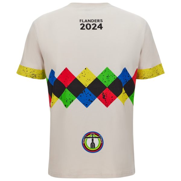 T-Shirt Santini UCI Gravel World Championship Flanders 2024 Discount