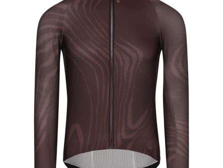 Maglia maniche lunghe Q36.5 Gregarius Hybrid Dolomiti - Marrone For Discount