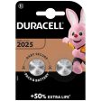 Batteria Duracell CR2025 2 pezzi Online Sale