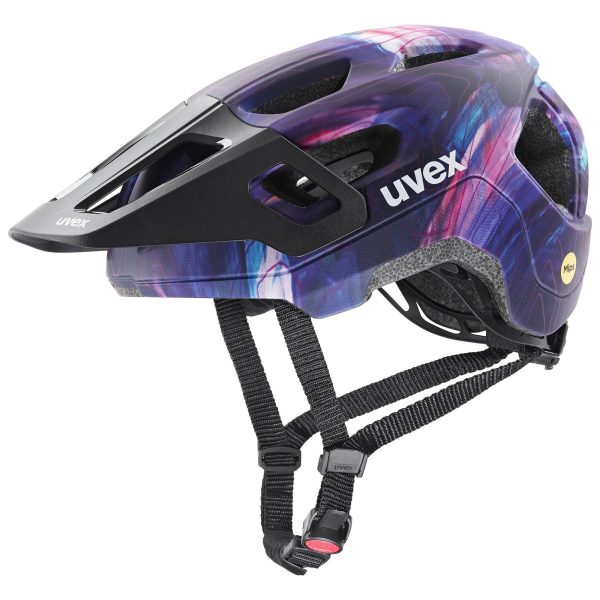 Casco Uvex React Junior Mips - Nero galaxy Online now