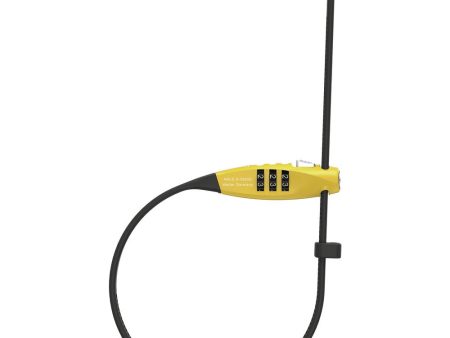 Lucchetto Abus Combiflex Travelguard - Giallo For Sale