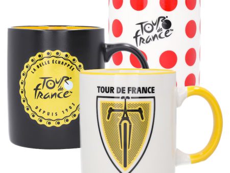 Set 3 tazze in Ceramica Tour de France 2024 Hot on Sale