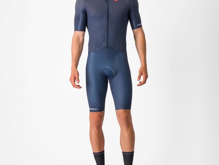 Body Castelli BTW Speed Suit 2 - Blu Supply